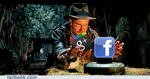Indie Facebook and Google+