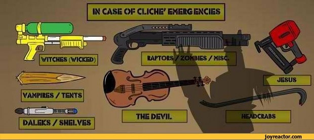 Cliche weapons