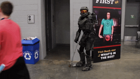 Masterchief took some time off.