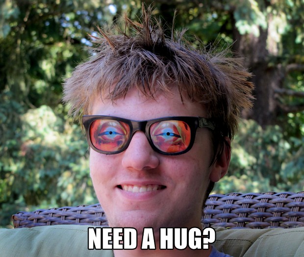 Smile - Need a hug?