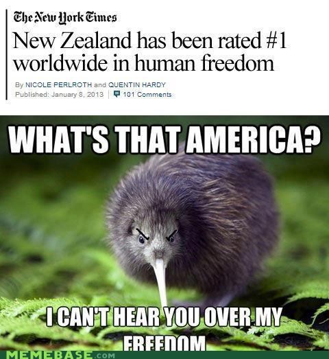 NZ is free!