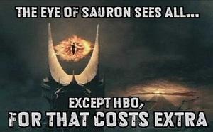 The Eye of Sauron Sees all...