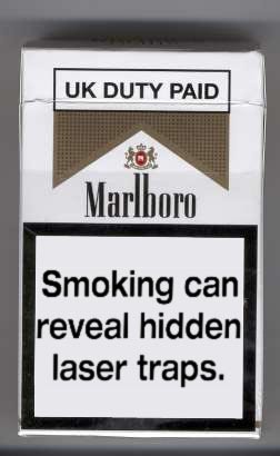 Smoking can reveal hidden traps