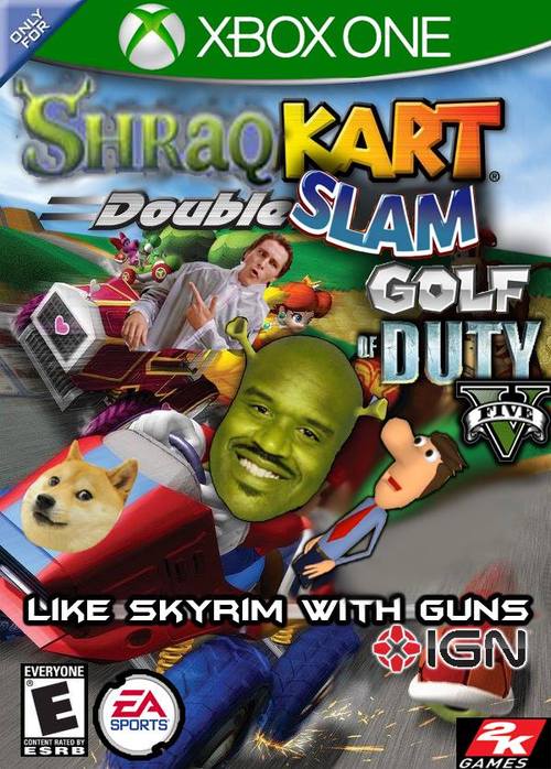 Shraq Kart Double Slam: Golf of Duty V
