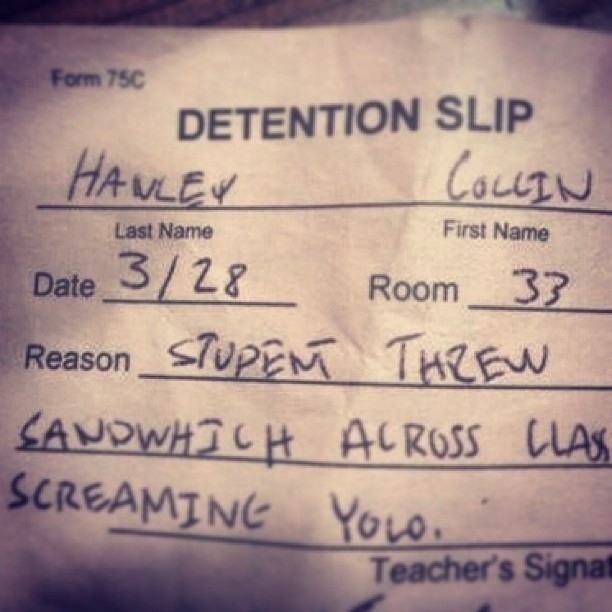10 Weirdest Reasons Students Were Given Detention