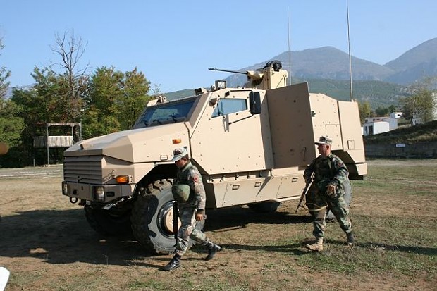 Aravis Nexter Albanian Army