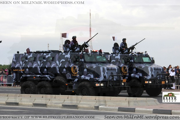 Qatar Security Forces,Higuard MRAP AFVs.