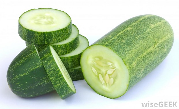 sliced cucumber 2