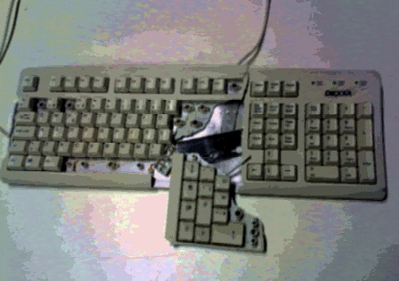 Broken keyboard 3