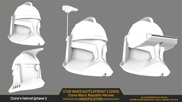 Clone trooper helmet