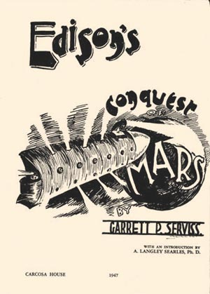 Edisons Conquest of Mars cover