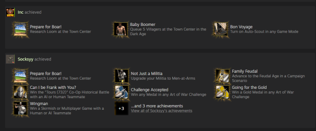 achievements xbox aoe2 de