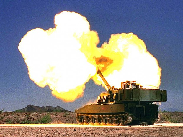 M109-155mm Paladin Self Propelled Howitzer