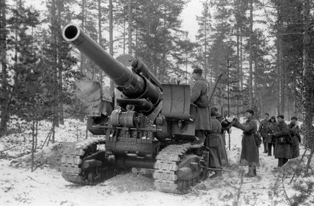 203mm B-4 howitzer