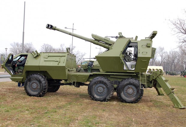 Serbian Self-Propelled Howitzer "SOKO" ("Hawk")