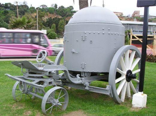 Shuman's armored carriage