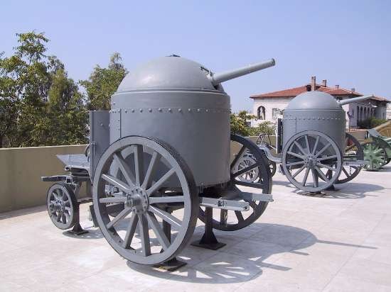 Shuman's armored carriage