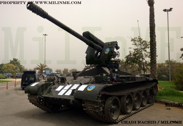 Lebanese Armed Forces Tiran self-propelled howitzer