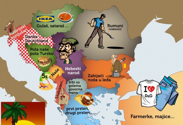 balkans according to serbia