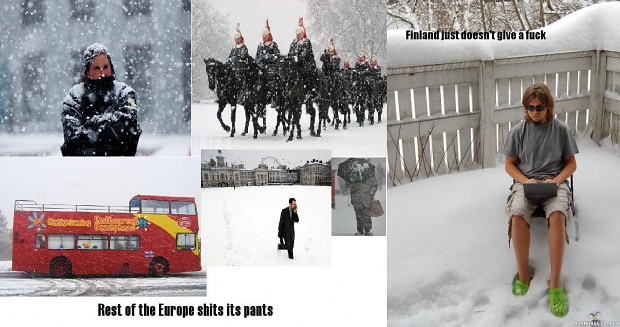 Finland vs. Rest of Europe