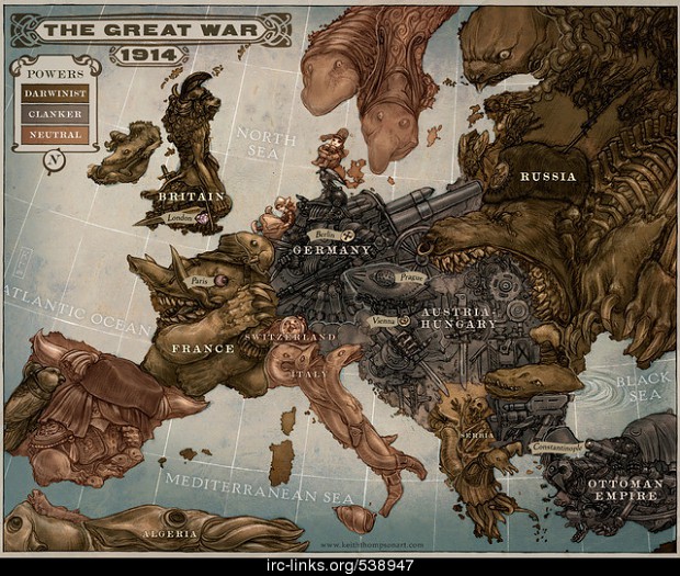 europe in 1914