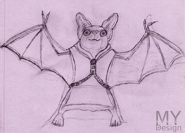 Character concept - Bat Warrior/King