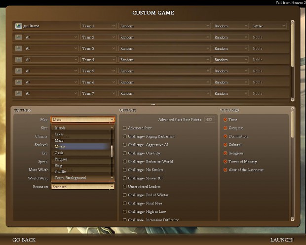 A lack of fresh random map scripts image - Civilization-like games fans ...