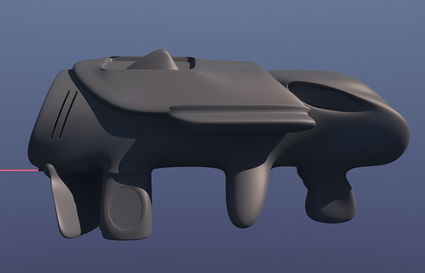 Model Based on TDT-Alpha's concept art for ME3