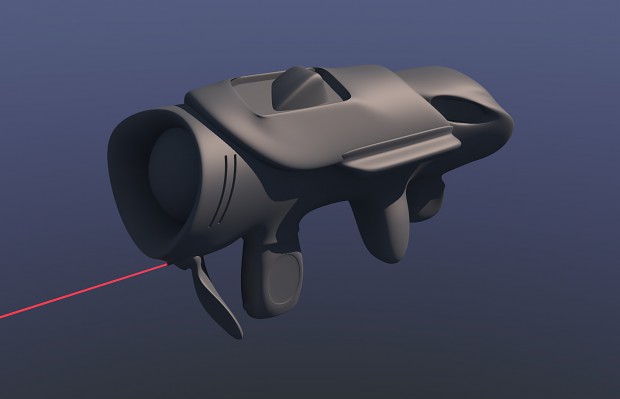 Model Based on TDT-Alpha's concept art for ME3