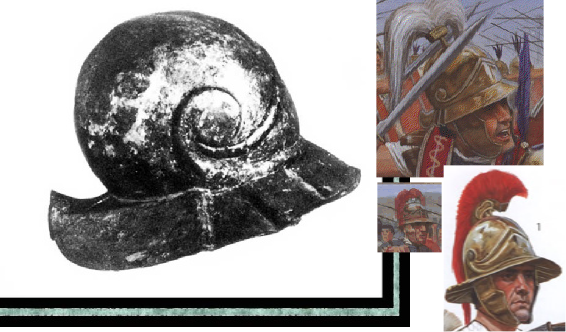 roman centurion decurion helmet references
