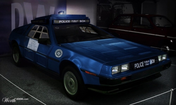 The Only Delorean Dr.Who Would Drive