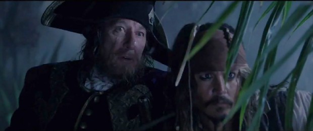 Hector Barbossa and Jack Sparrow