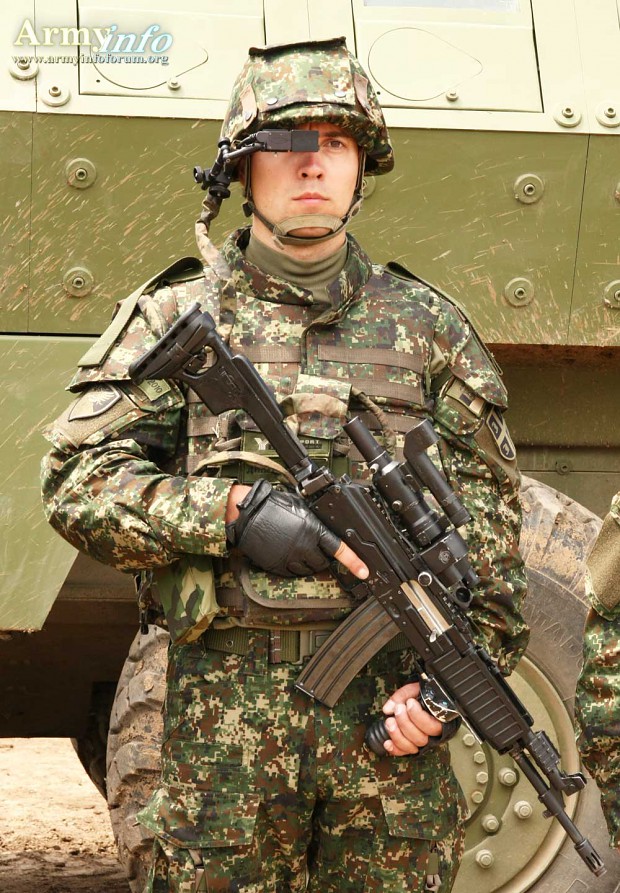 Serbian Project: Soldier of 21th century