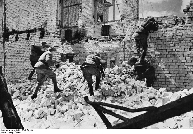 Fighting in Stalingrad