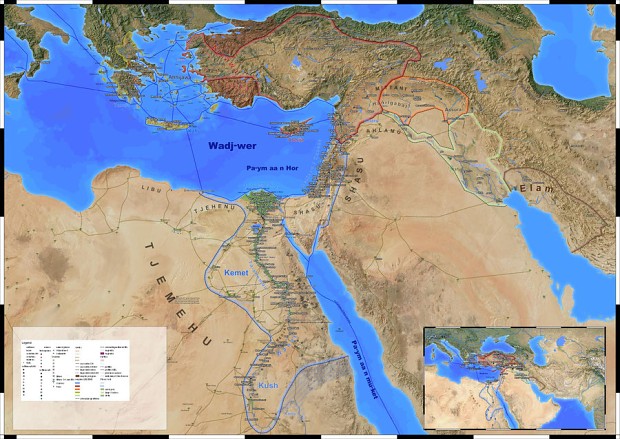 map of the late bronze age easte 10 image - ModDB