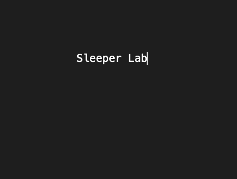 sleeper lab logo