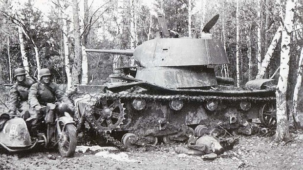 Wrecked T-26