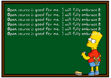 Open-Source and the Simpson