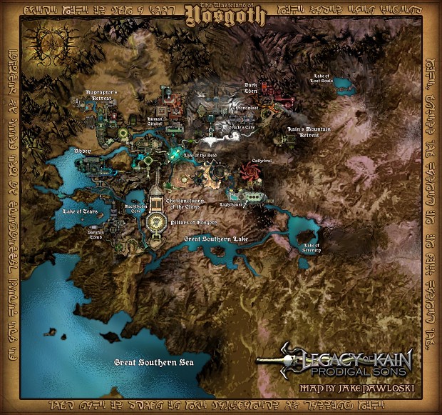 Prodigal Sons Nosgoth Map