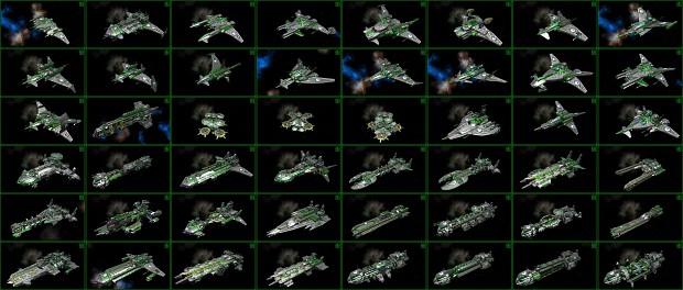 Space Ships in comparision