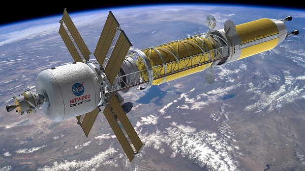 Copernicus - Nuclear-Thermal Rocket ship to Mars