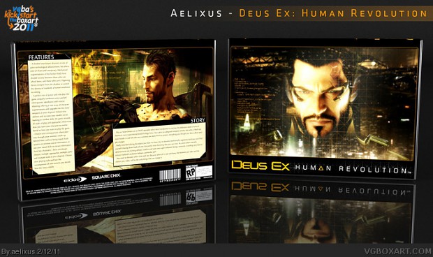 Deus Ex 3 - PC Boxart (Fanmade)