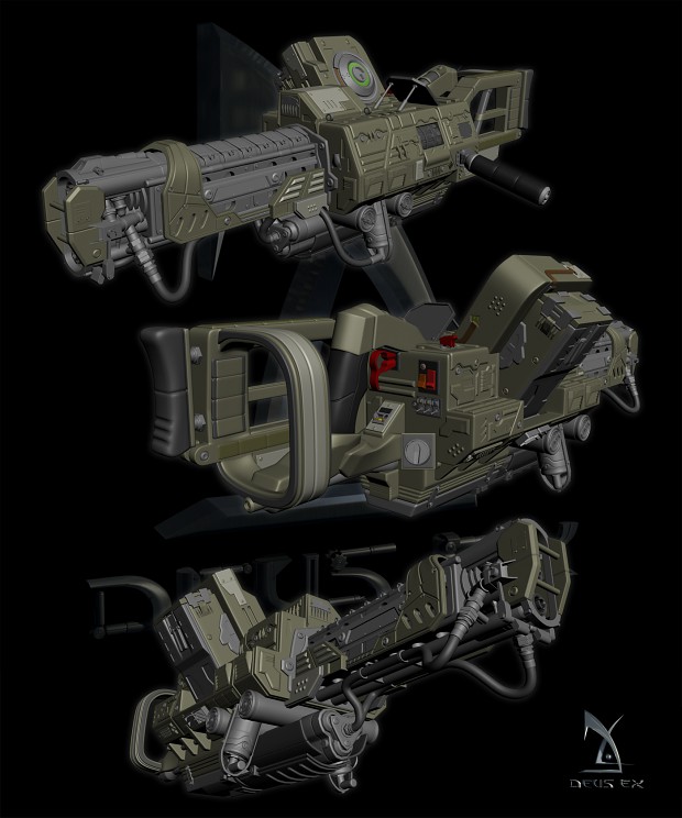Deus Ex - Plasma Rifle