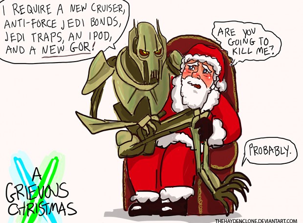 Grievous & Santa (Merry Christmas)