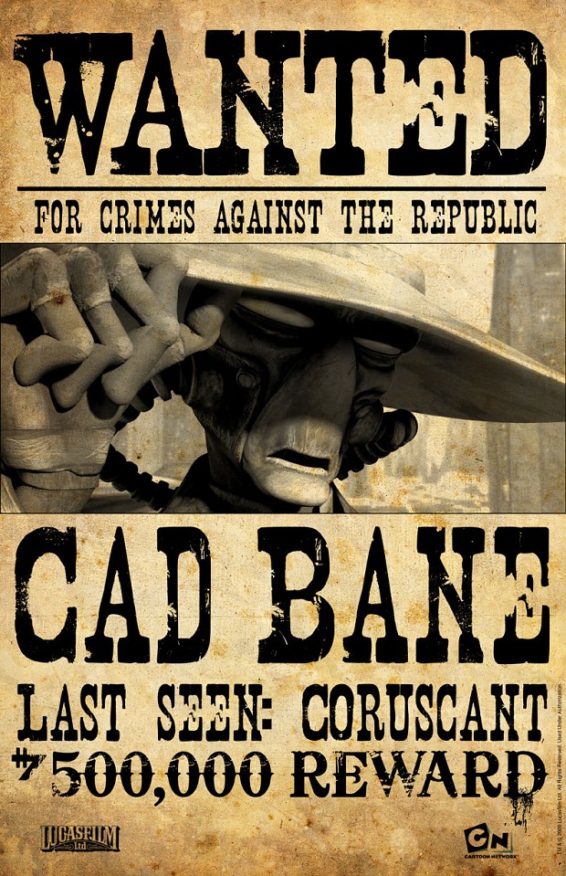Cad Bane - Wanted