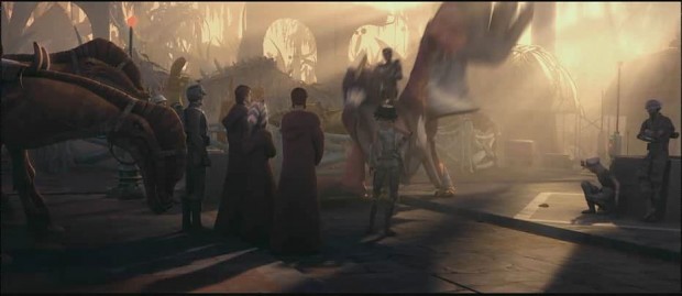 Anakin, Ahsoka and Obi-Wan in Cloaks! S5