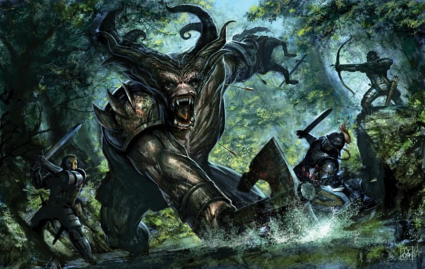 Dragon Age: Ogre Fight