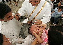 Child baptism