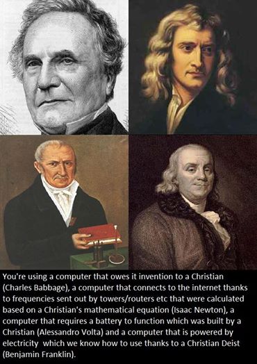 Christianity's contribution to science