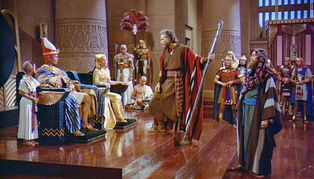 Moses addresses Pharaoh. image - Christians of Moddb - ModDB